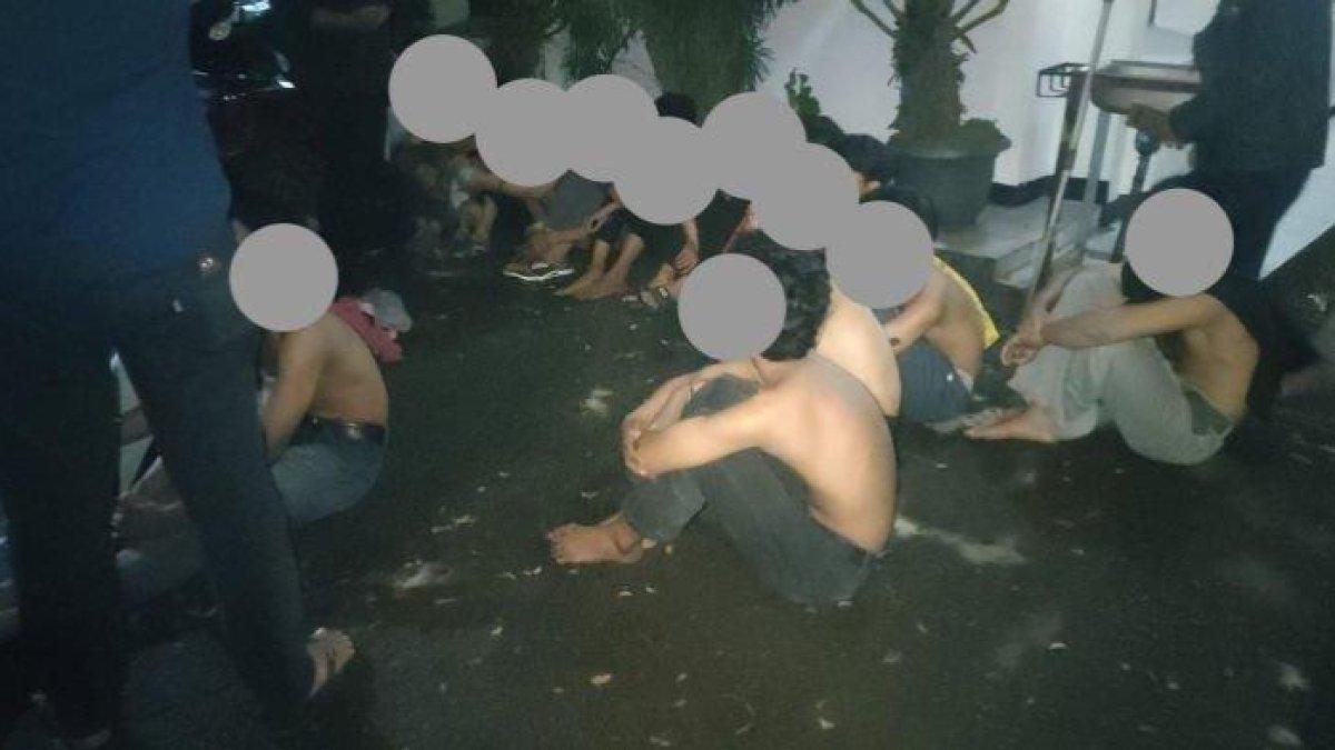 Sekelompok gengster kejar-Kejaran dengan polisi