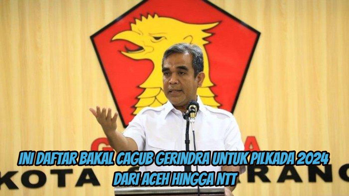 Sekretaris Jenderal DPP Partai Gerindra, Ahmad Muzani