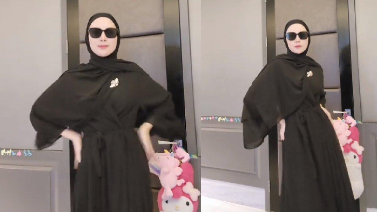 Seleb TikTok nonIslam cosplay berhijab demi berburu takjil