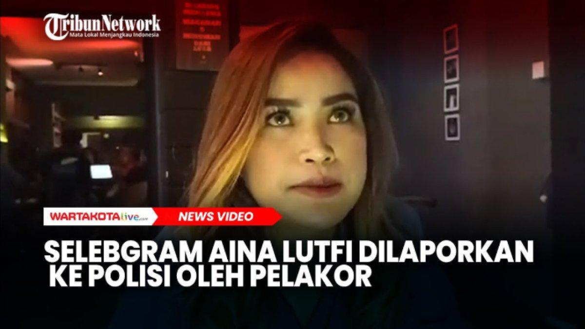 Selebgram Aina Lutfi bingung, dirinya jadi korban perselingkuhan suaminya, kini malah jadi tersangka.