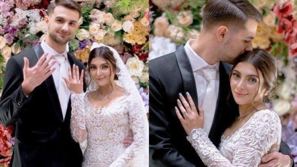 Selebgram Sarah Keihl resmi menikah dengan kekasihnya, Kilian Poter. 