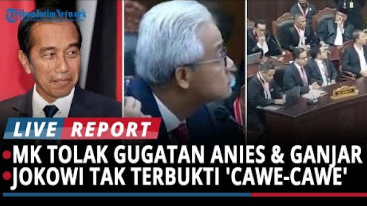Senasib kubu Anies, gugatan sengketa Pilpres Ganjar juga ditolak MK