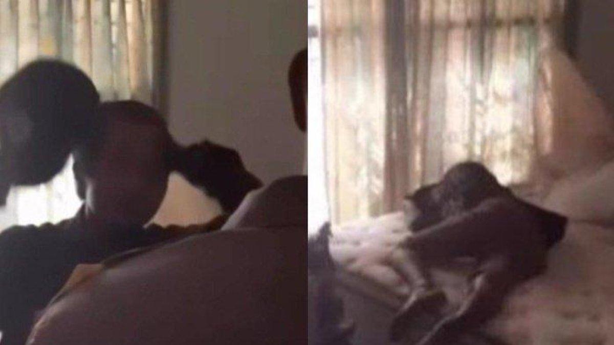 Seorang maling ketiduran saat beraksi di rumah korban, kaget dibangunkan polisi.