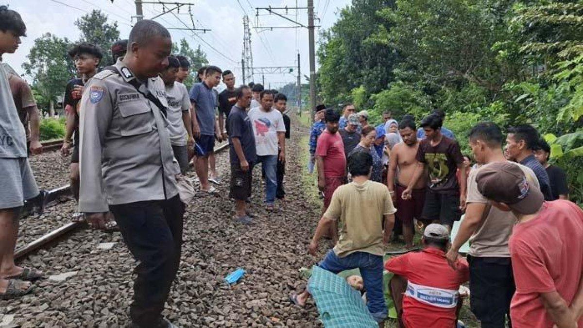 Seorang perempuan tewas tertabrak kereta api commuter line di sekitaran Abesin, Kecamatan Bogor