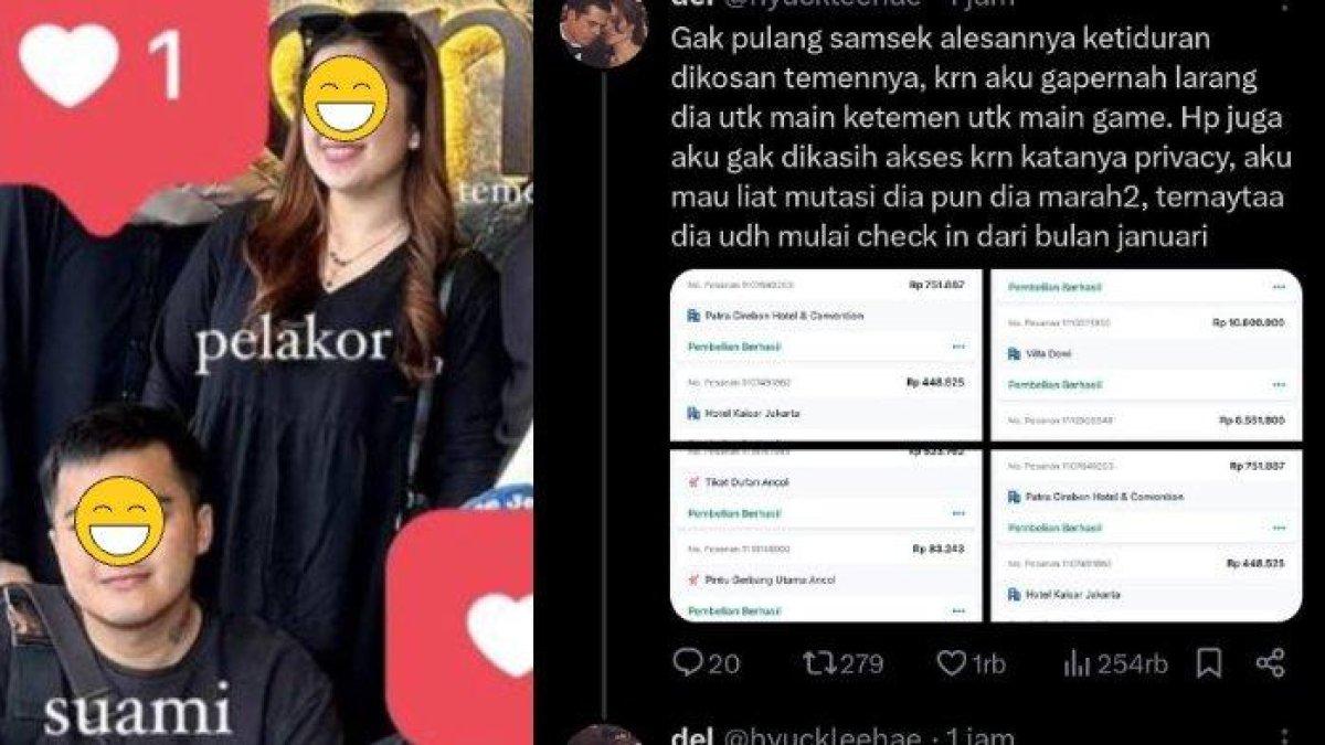 Seorang wanita asal Bandung membagikan perselingkuhan suaminya dengan seorang mahasiswi.