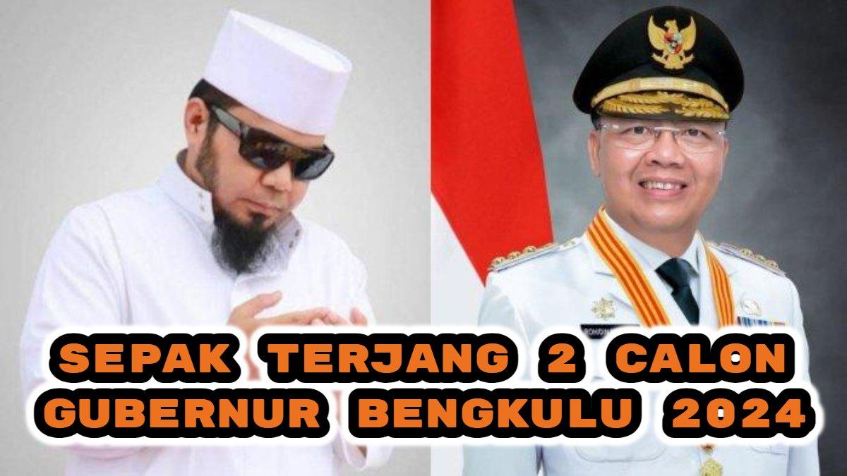 Berikut sepak terjang dua calon Gubernur Bengkulu 2024. Helmi Hasan vs Rohidin Mersyah, siapa paling moncer?