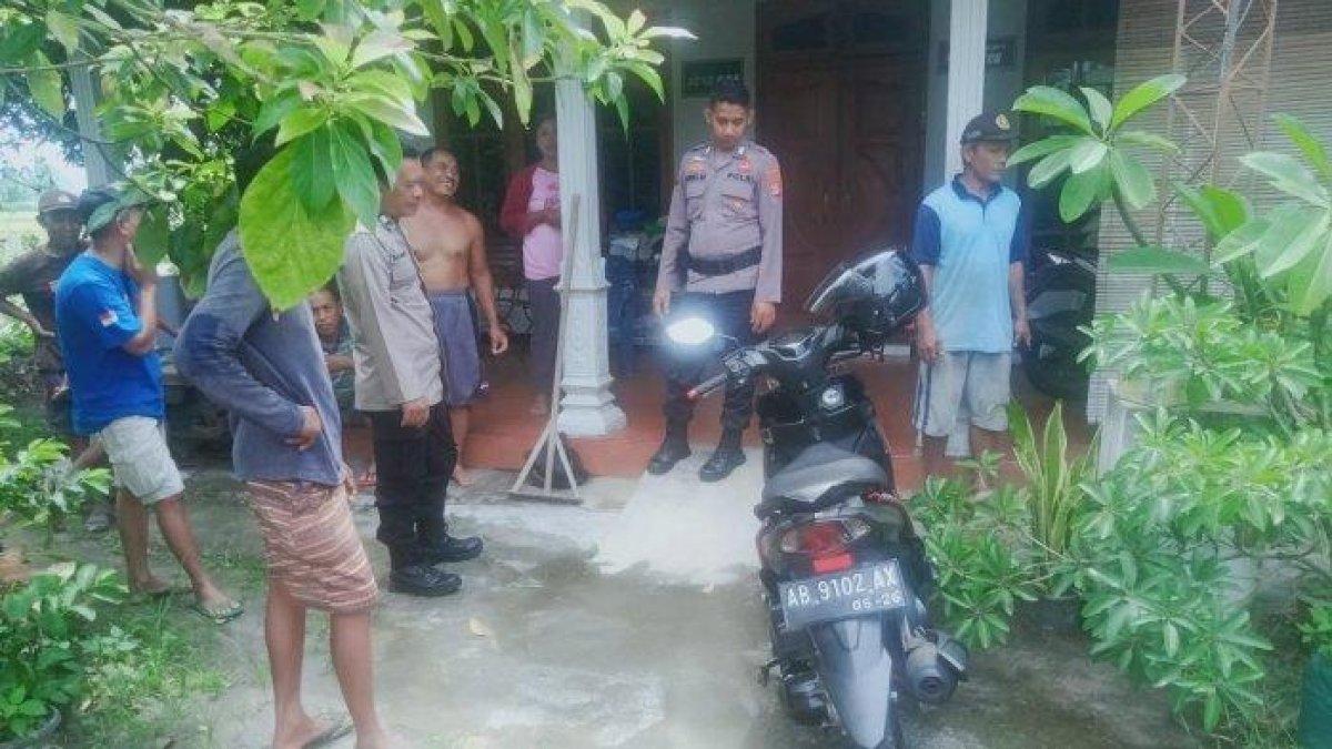 Sepeda motor diduga milik maling tertinggal usai hendak mencuri handphon