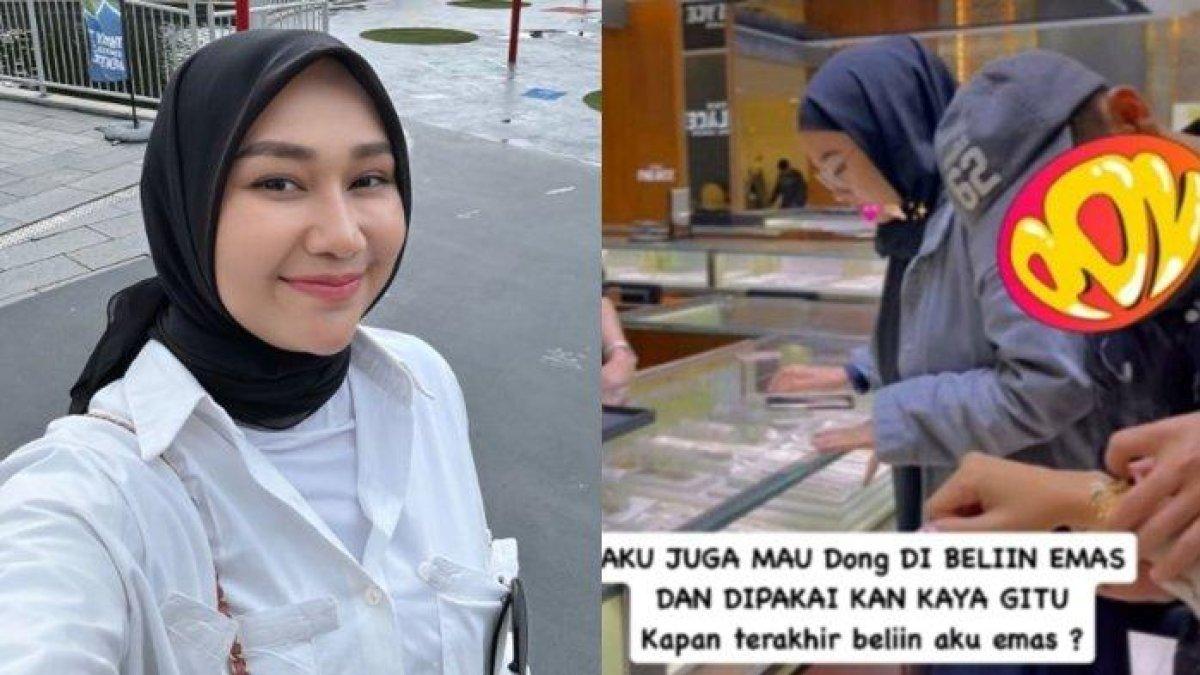 SEPTIA SIREGAR DISELINGKUHi - Septia Siregar mendadak curhat soal rumah tangganya diduga ada orang ketiga. (Tangkapan layar Ig @septiasiregar17)