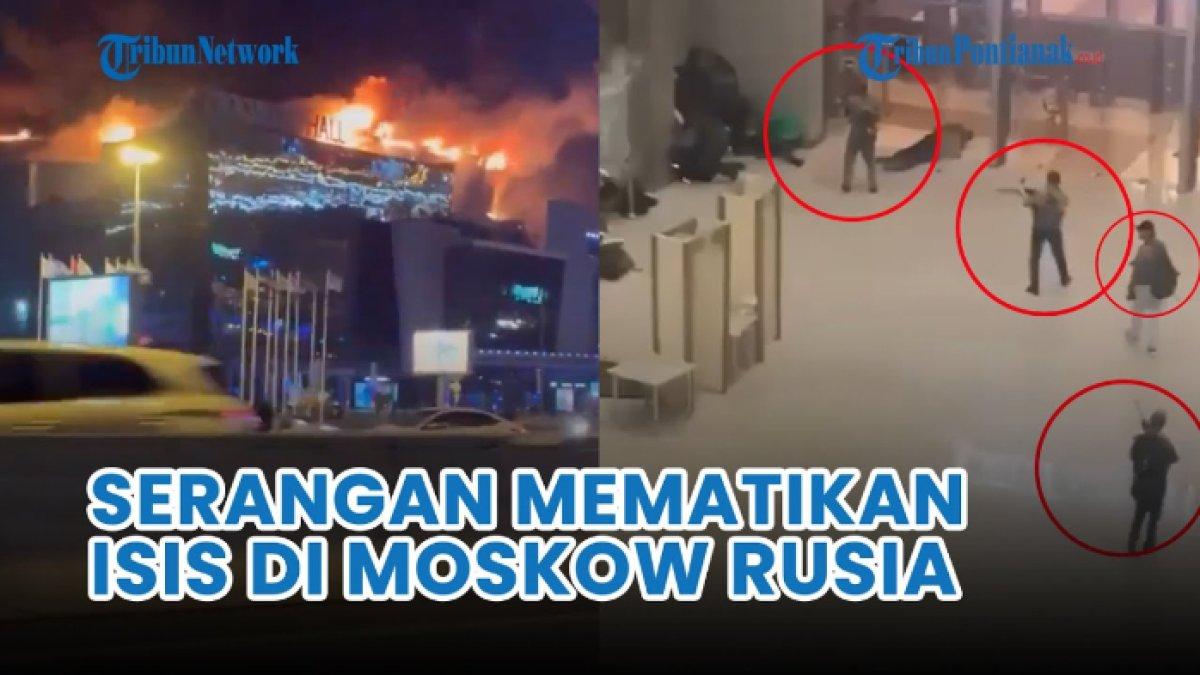 Serangan teroris di Moskow Rusia tewaskan 60 orang