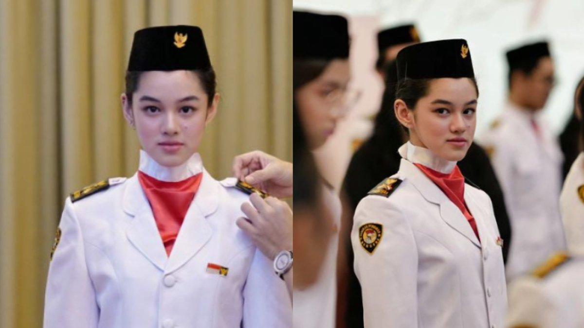 Shaista saat ikut Paskibaraka