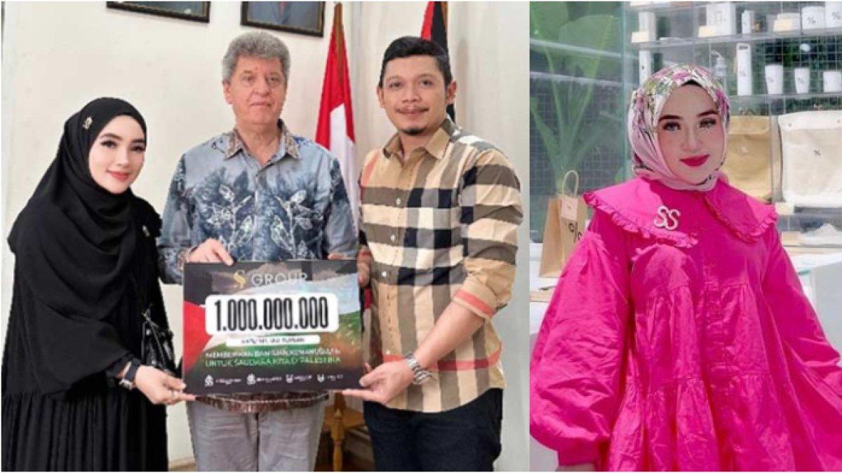 Shella Saukia, Crazy Rich Aceh donasi Rp 1 miliar untuk korban perang di Gaza