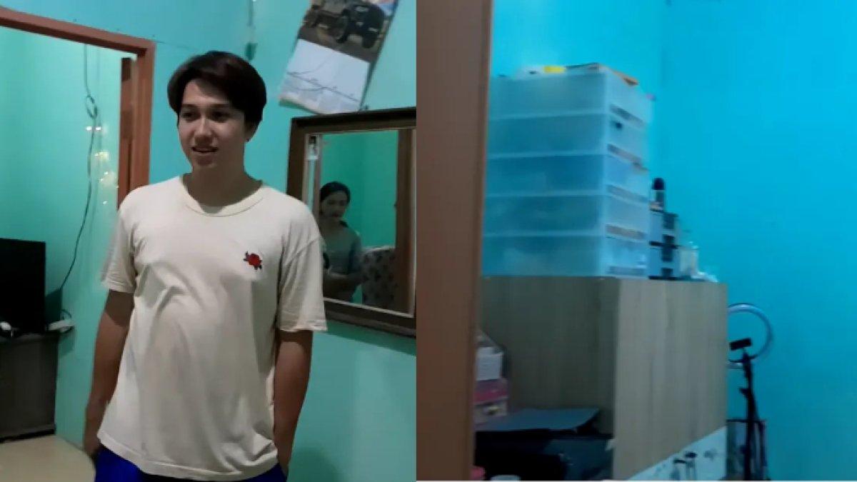 Sidik Eduard tinggal di rumah sederhana nan kecil di gang sempit, kini banting stir jualan cilok karena sepi job FTV