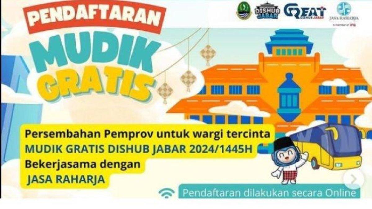 Simak cara daftar mudik gratis 2024 dari Dishub Jabar secara offline, lengkap dengan persyaratannya.