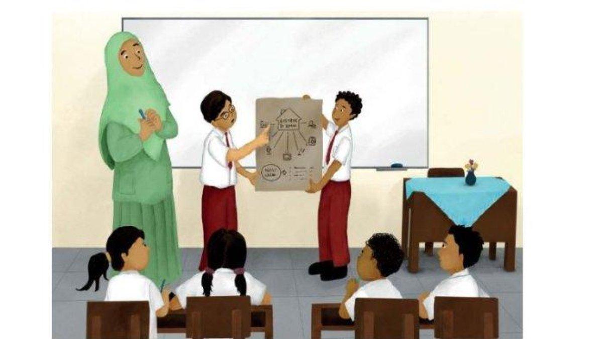 Simak kunci jawaban Bahasa Indonesia kelas 4 SD Kurikulum Merdeka halaman 44
