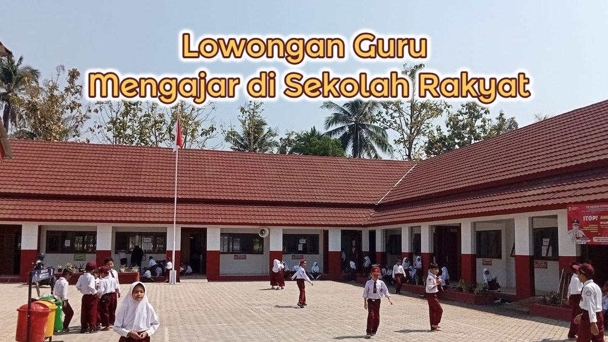SEKOLAH RAKYAT 2025 - Ilustrasi sekolah. Pemerintah berencana membangun Sekolah Unggulan Garuda dan Sekolah Rakyat. Simak lowongan untuk guru mengajar di sekolah gratis.