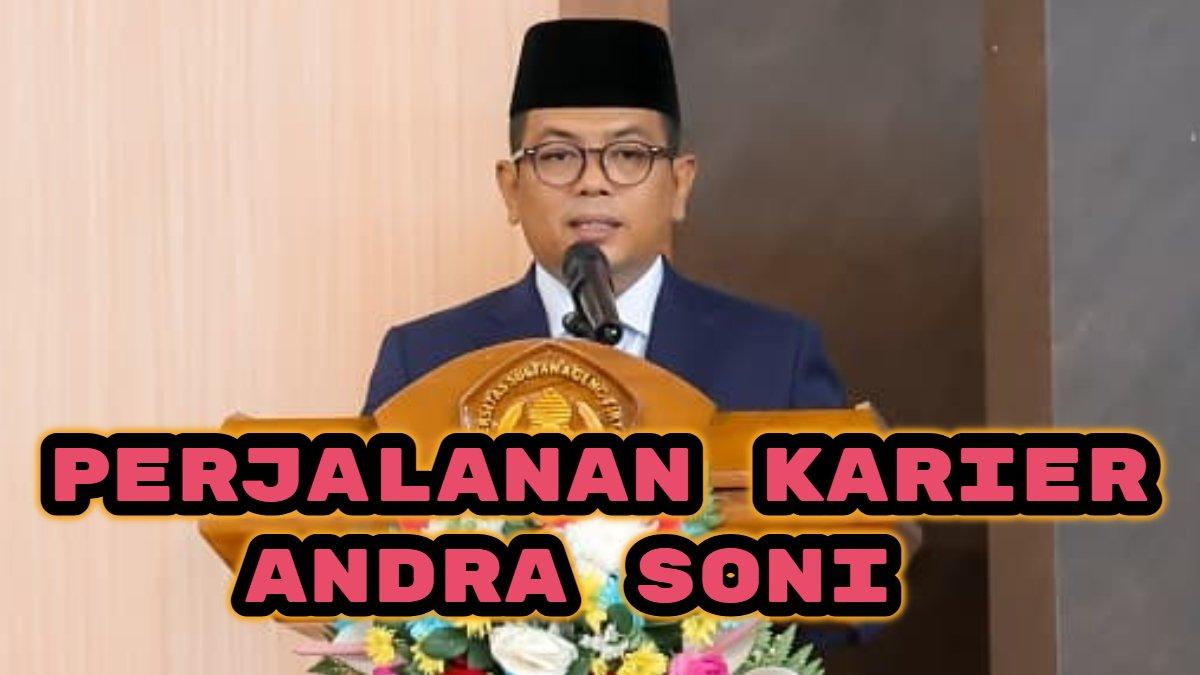 GUBERNUR BANTEN - Simak perjalanan karier Andra Soni Gubernur Terpilih Banten yang dilantik Prabowo Subianto.