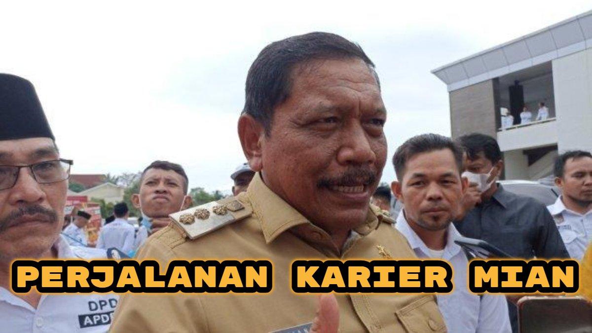 WAGUB BENGKULU - Simak perjalanan karier Mian Wakil Gubernur Terpilih Bengkulu yang dilantik Prabowo Subianto.