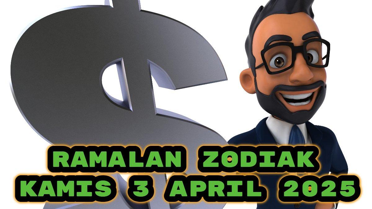 RAMALAN ZODIAK - Simak ramalan zodiak keuangan dan karier untuk hari ini, Kamis 3 April 2025.