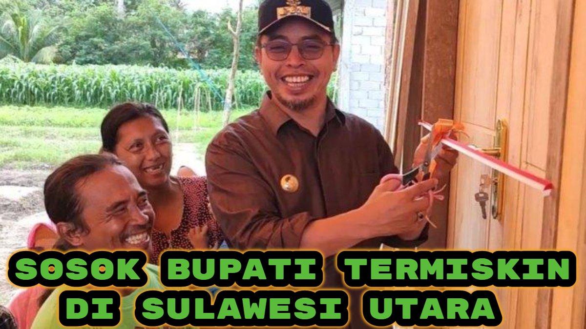 BUPATI TERMISKIN - Sirajudin Lasena Bupati Terpilih Bolmong Utara 2024, Sabtu (18/1/2025). Berdasarkan Laporan Harta Kekayaan Penyelenggara Negara (LHKPN), sosok Bupati termiskin di Sulawesi Utara pemilik harta terendah yakni Sirajudin Lasena, Bupati Bolaang Mongondow Utara dengan kekayaan Rp 917 juta.