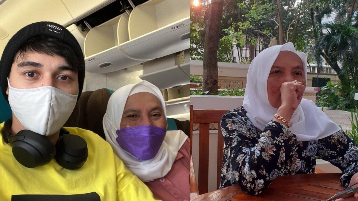 KELUARGA MAXIME BOUTTIER - Capture unggahan Siti Purwanti diambil dari Instagram @sitipurwanti15 pada Selasa (6/5/2025). Siti Purwanti adalah ibu kandung dari Maxime Bouttier