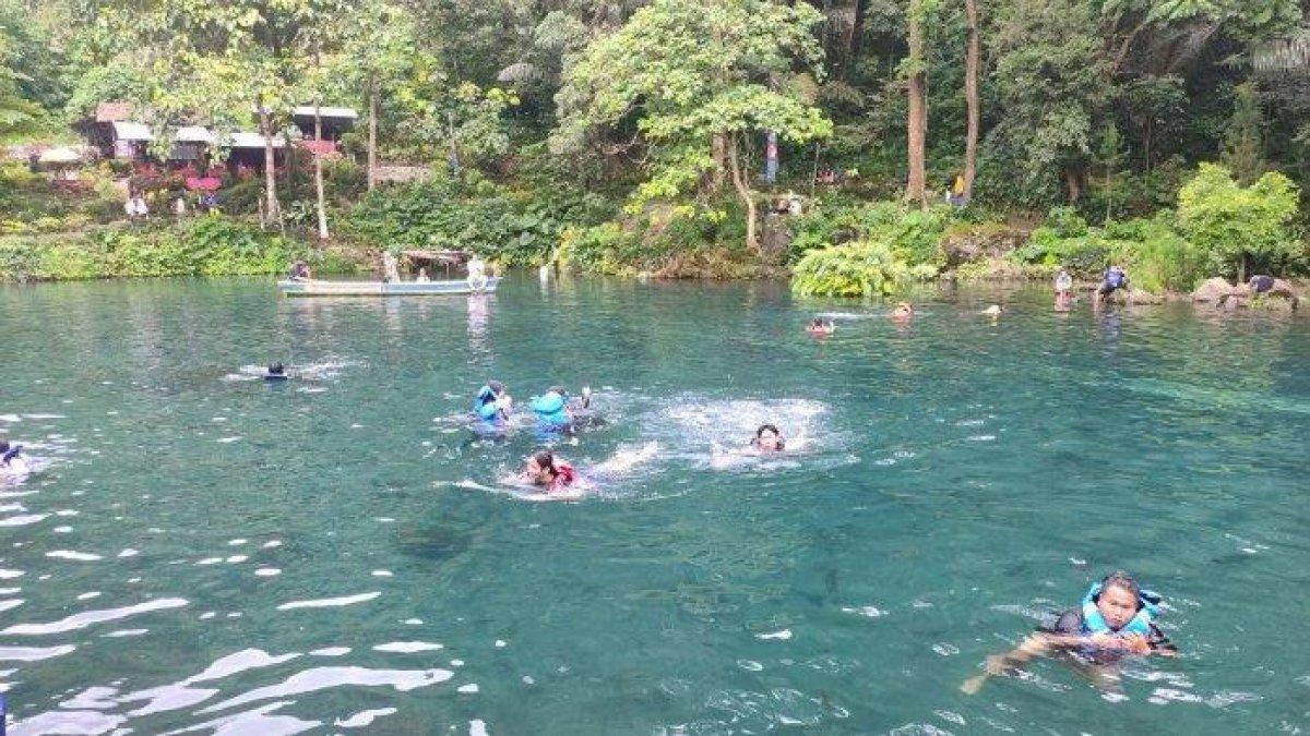 WISATA AIR - Potret Situ Cipanten disadur dari TribunJabar.id pada Rabu (19/3/2025). Situ Cipanten berada di Desa Gunung Kuning, Kecamatan Sindang, Kabupaten Majalengka.