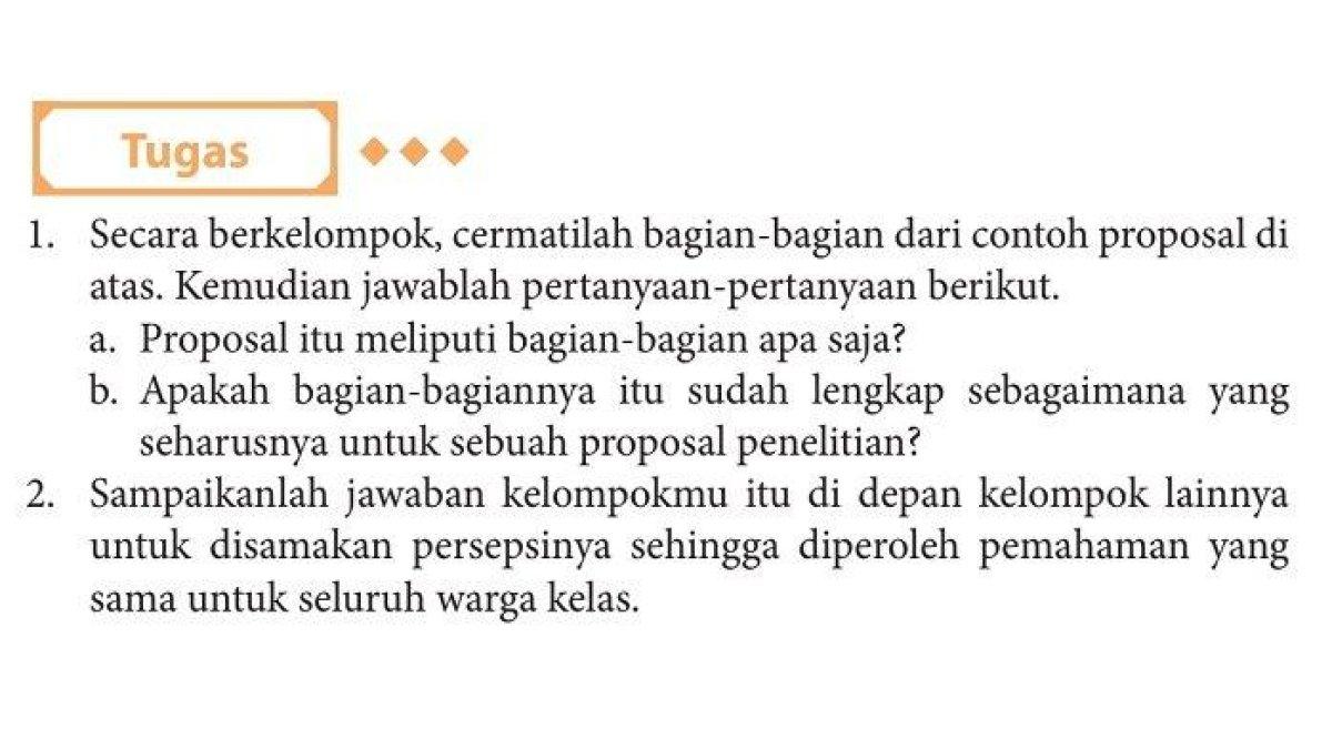 Soal Bahasa Indonesia kelas 11 SMA halaman 158 Tugas Kelompok