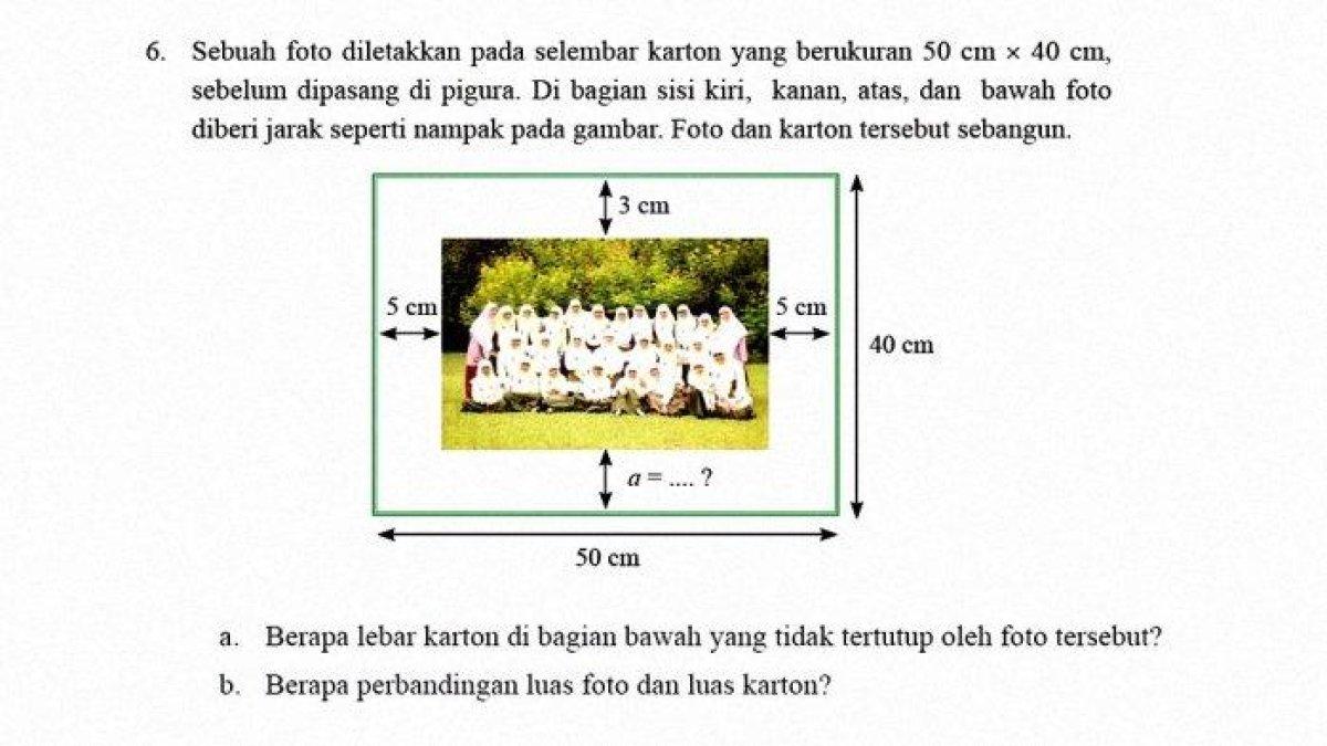 Soal Latihan 4.3 Nomor 6 Buku Matematika SMP Kelas 9 Halaman 239 dan 240