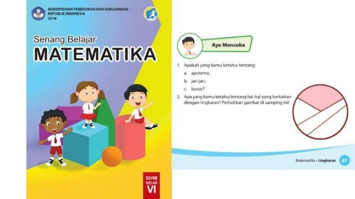 Soal Matematika kelas 6 SD halaman 67, cek kunci jawabannya.