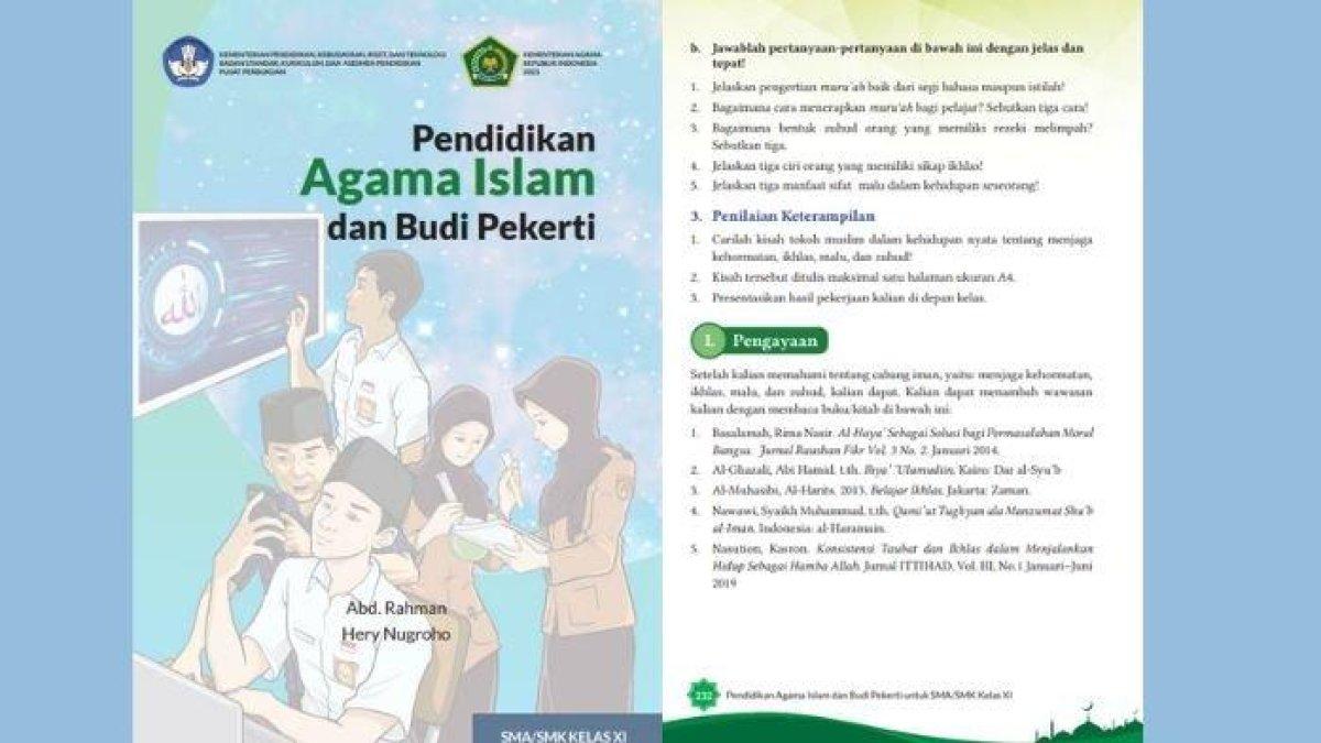 Soal Pendidikan Agama Islam kelas 11 halaman 232, cek kunci jawaban. (Buku Pendidikan Agama Islam kelas 11)