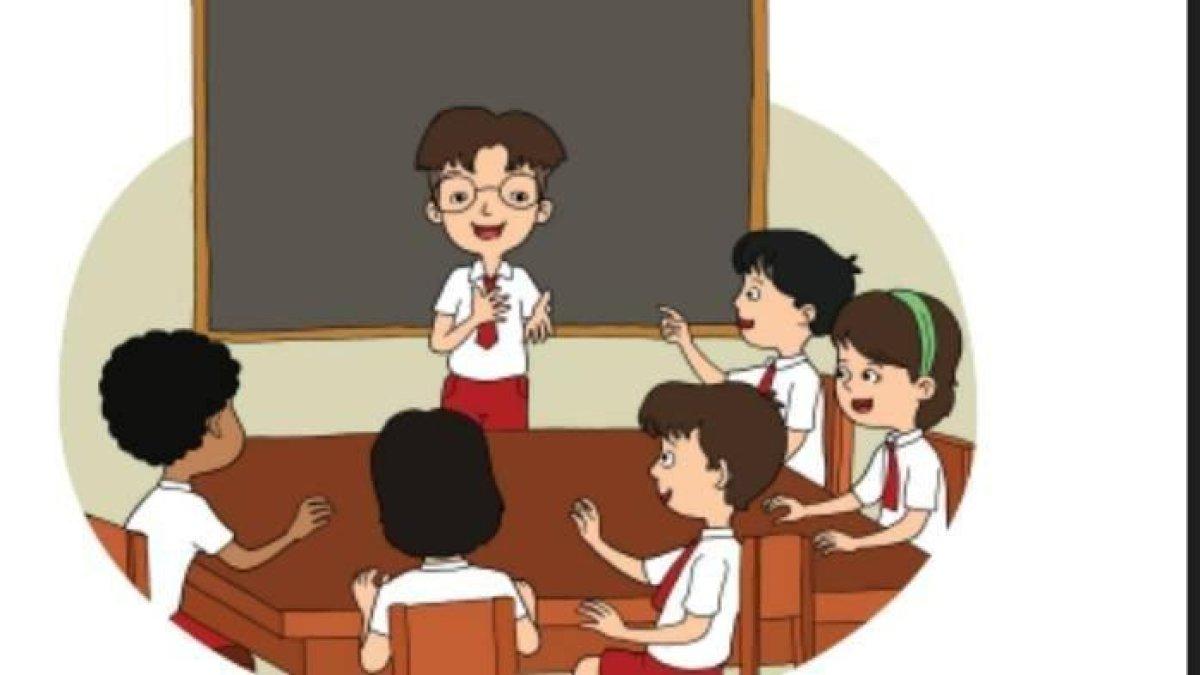 Belajar di kelas