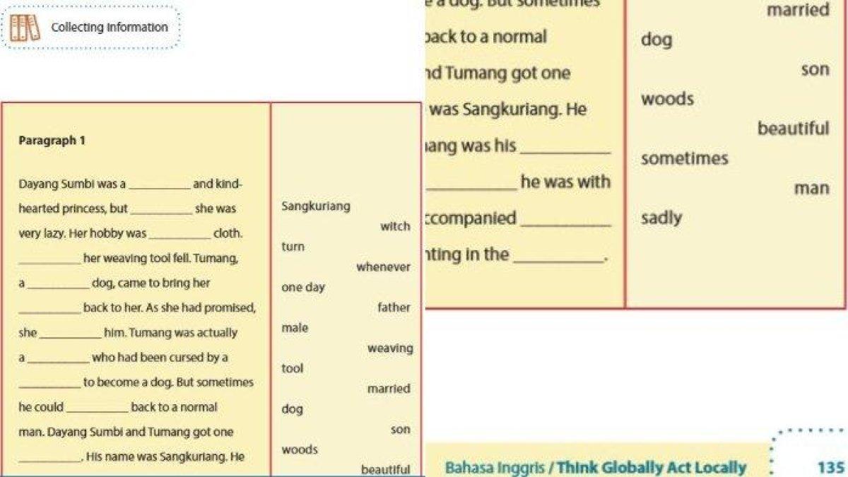 Soal bahasa inggris kelas 9 halaman 135 - Kunci jawaban bahasa inggris kelas 9 halaman 135