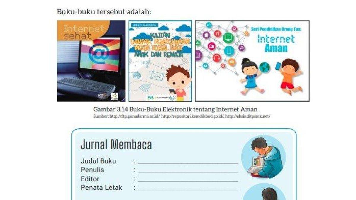 Soal buku Bahasa Indonesia Kelas 9 Halaman 95 Kurikulum Merdeka - Kunci jawaban Bahasa Indonesia Kelas 9 Halaman 95 Kurikulum Merdeka, Jurnal Membaca, Bab 3 Komunikasi Ujung Jari