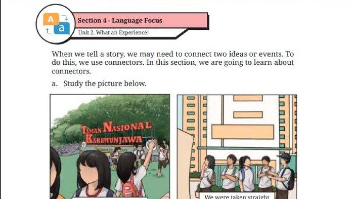 Soal buku Bahasa Inggris Kelas 9 Halaman 109 110 111 Kurikulum Merdeka - Kunci jawaban Bahasa Inggris Kelas 9 Halaman 109 110 111 Kurikulum Merdeka, Section 4 Language Fokus, Unit 2, What an Experience, Chapter 2.