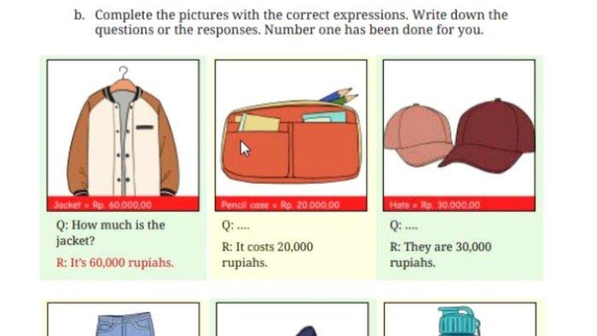 JAWABAN BAHASA INGGRIS: Soal buku Bahasa Inggris Kelas 9 halaman 239 Kurikulum Merdeka - Kunci jawaban Bahasa Inggris Kelas 9 halaman 239 Kurikulum Merdeka, Worksheet 4.16, Chapter 4 Upcycling Used Material, Section 4, Unit 2