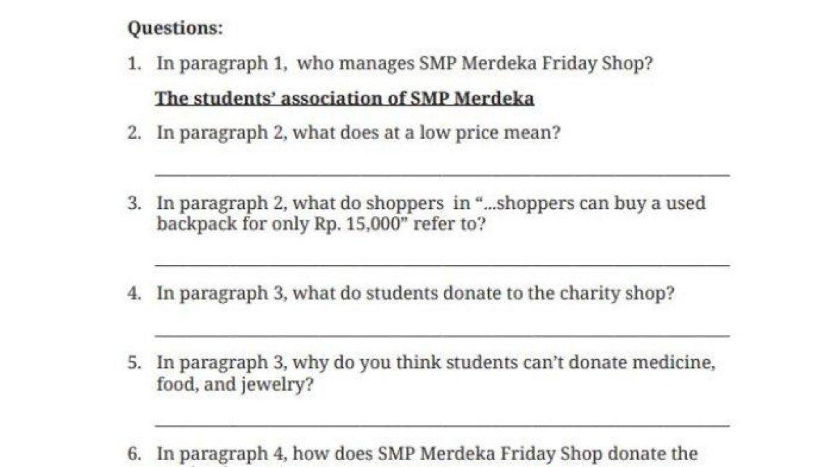 JAWABAN BAHASA INGGRIS: Buku Bahasa Inggris Kelas 9 Kurikulum Merdeka