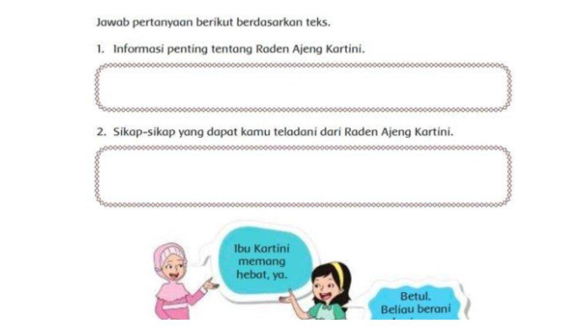 ILUSTRASI KUNCI JAWABAN : Soal buku Tema 7 Kelas 6 halaman 19 Subtema 1