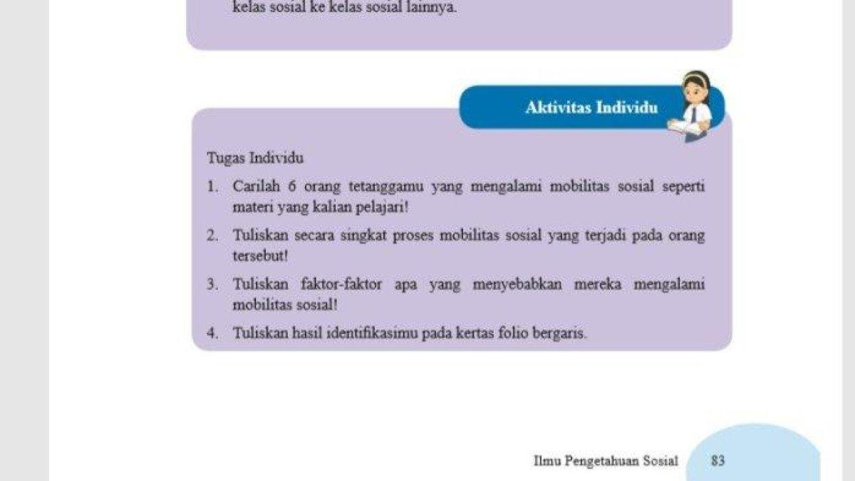 Soal-soal Mobilitas Sosial