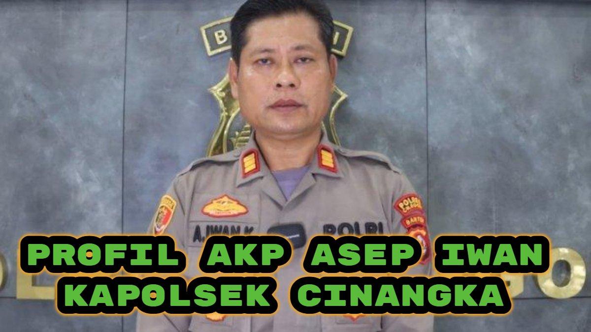 Berikut sosok AKP Asep Iwan, Kapolsek Cinangka yang diduga tolak dampingi bos rental mobil, dulu Kanitreskrim Polsek Cilegon.