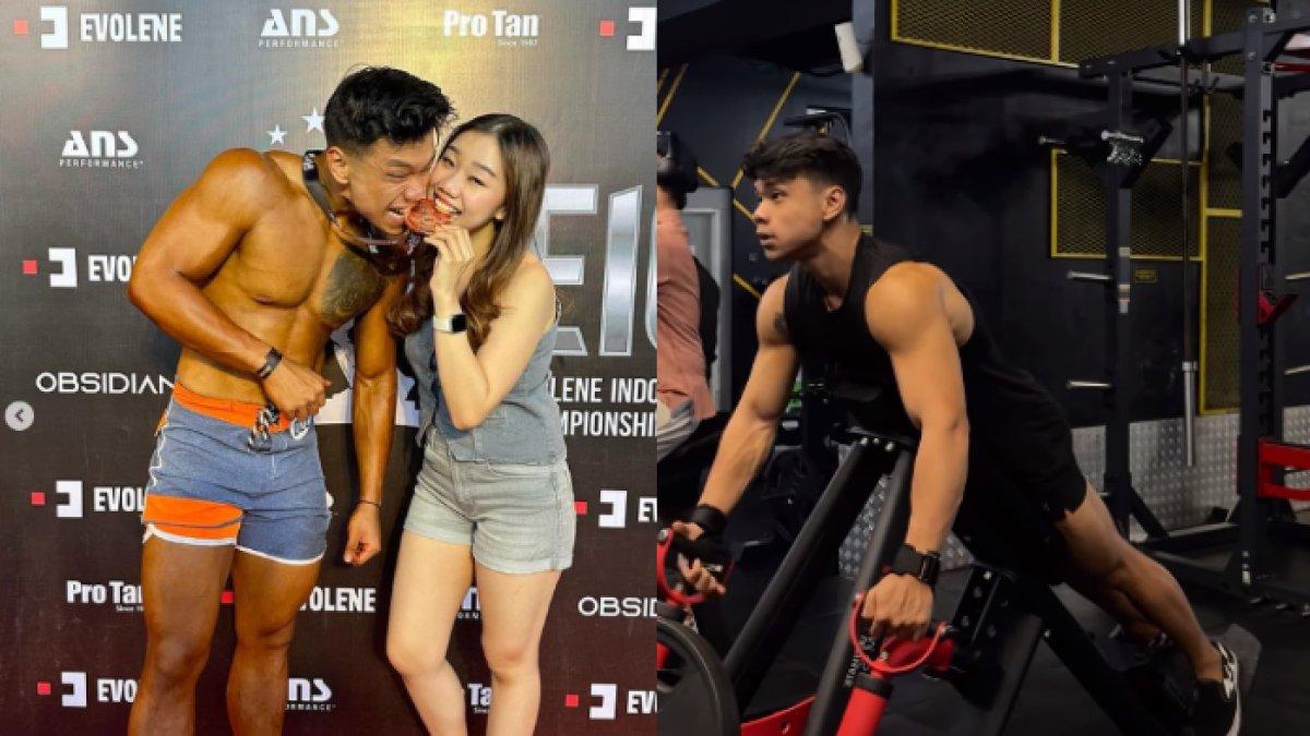 Sosok Aldo Wijaya, selebgram yang dulu obesitas 120 kg, kini berotot dan menang kompetisi bodybuilding.