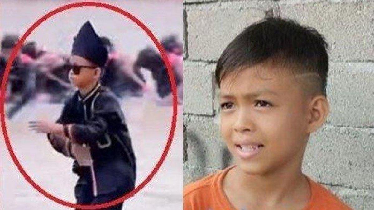 BOCAH VIRAL -- Sosok Dikha bocah viral yang lakukan tari pacu jalur 