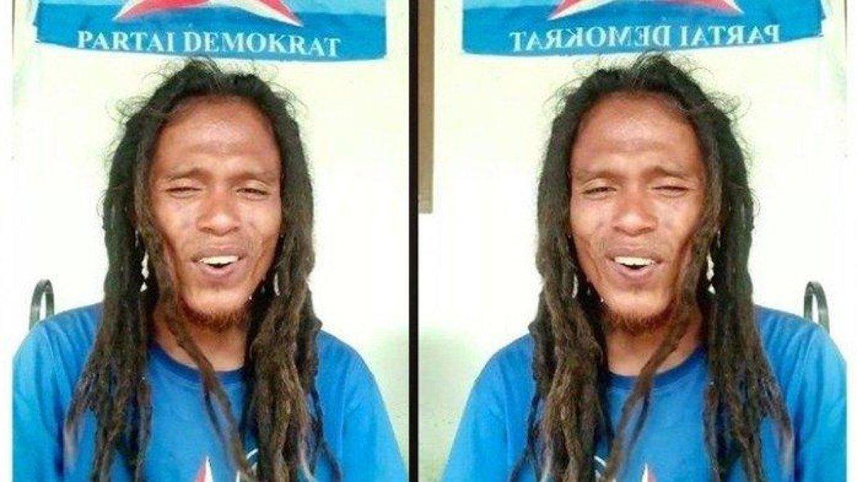 Sosok Kukuh Haryanto, pengamen rambut gimbal maju jadi caleg Wonogiri, punya cara unik kampanye