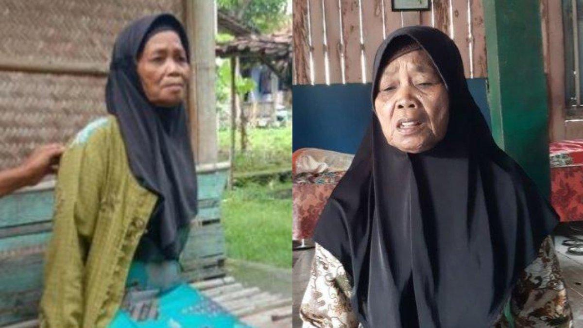 Sosok Mbah Tun, lansia buta huruf di Demak, Jawa Tengah yang nyaris kehilangan sawah setelah ditipu diminta cap jempol oleh Mustofa, mafia tanah