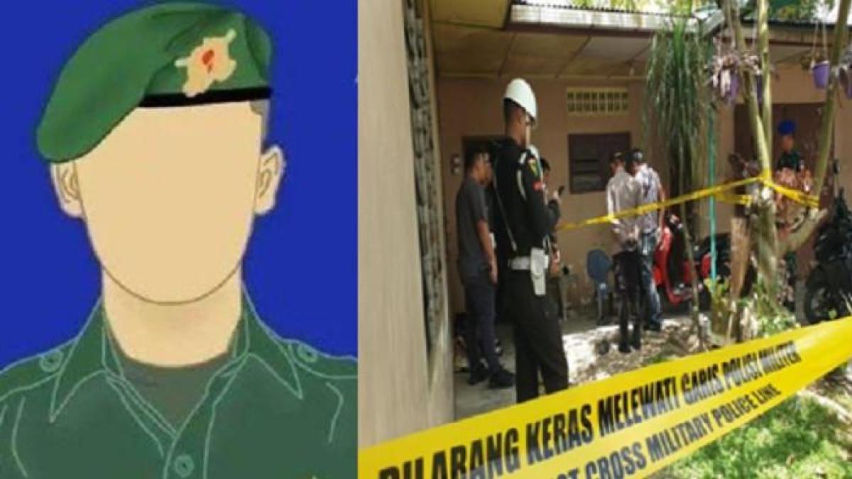 PRAJURIT TNI BUNUH ISTRI - Sosok Serma Tengku Dian Anugerah, Prajurit TNI Diduga Bunuh Istri dan Kabur, Korban Bersimbah Darah || TKP Pembunuhan istri TNI di Deli Serdang. Seorang prajurit TNI inisial D diduga membunuh istrinya inisial A di Jalan Pabrik Gula, Kecamatan Sunggal, Kabupaten Deli Serdang pada Rabu (23/7/2025).