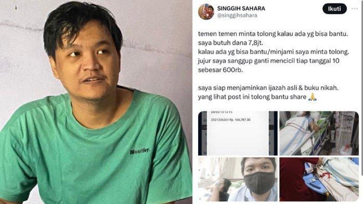 Sosok Singgih Sahara yang lagi viral karena diduga pakai uang donasi untuk judi online. Netizen geram karena kena tipu Singgih hingga totalnya mencapai Rp250 juta lebih.