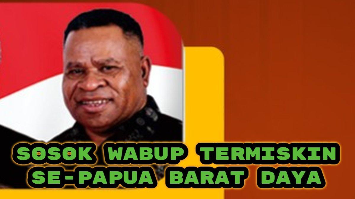 Sosok Wakil Bupati - Wakil Bupati (Wabup) termiskin se-Papua Barat Daya, harta kekayaannya Rp 286 juta. Wakil Bupati Kabupaten Sorong Selatan, Yohan, memiliki harta kekayaan paling sedikit sebagai Kepala Daerah di Papua Barat Daya