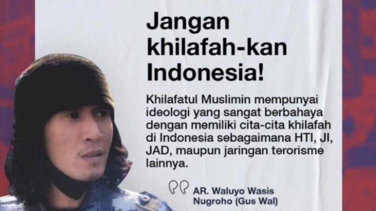 Sosok Waluyo Wasis, pelempar botol di acara Rocky Gerung di Jogja.