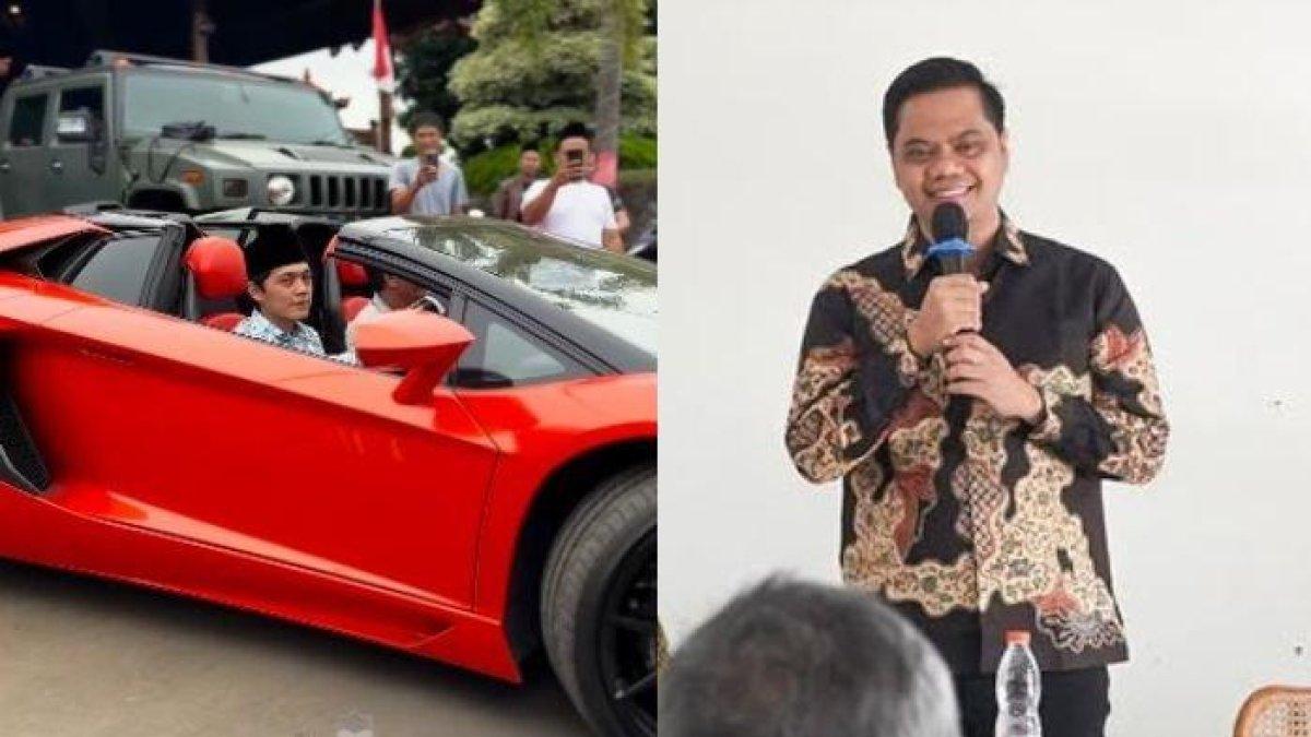 Sosok Witiarso Utomo (kanan), yang viral disorot karena memiliki Lamborghini tetapi tidak tercatat dalam Laporan Harta Kekayaan Penyelenggara Negara (LHKPN).