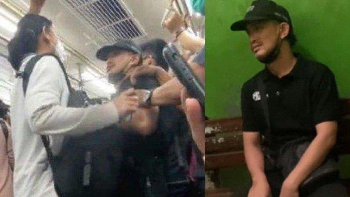 Sosok pria mesum yang viral karena menyentuh penumpang wanita di KRL dibagikan oleh korbannya. Pelaku sempat ngaku punya profesi mentereng kerja di kepresidenan hingga pelindo.