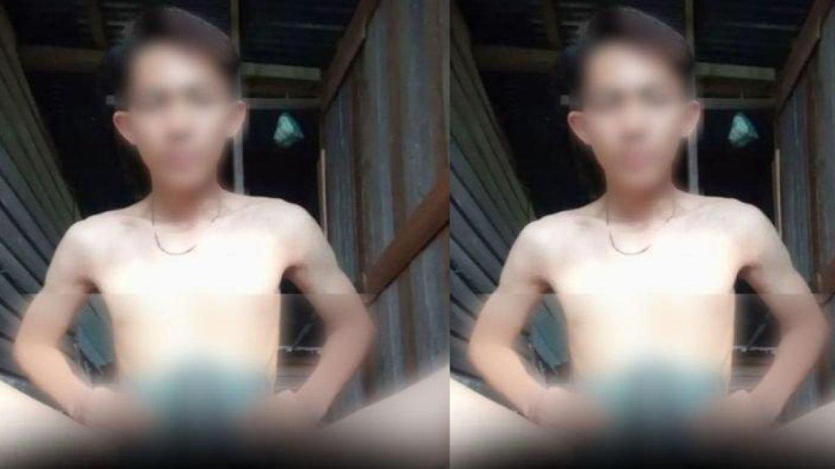 Sosok remaja yang melecehkan Al Quran dengan menempelkan alat kelaminnya