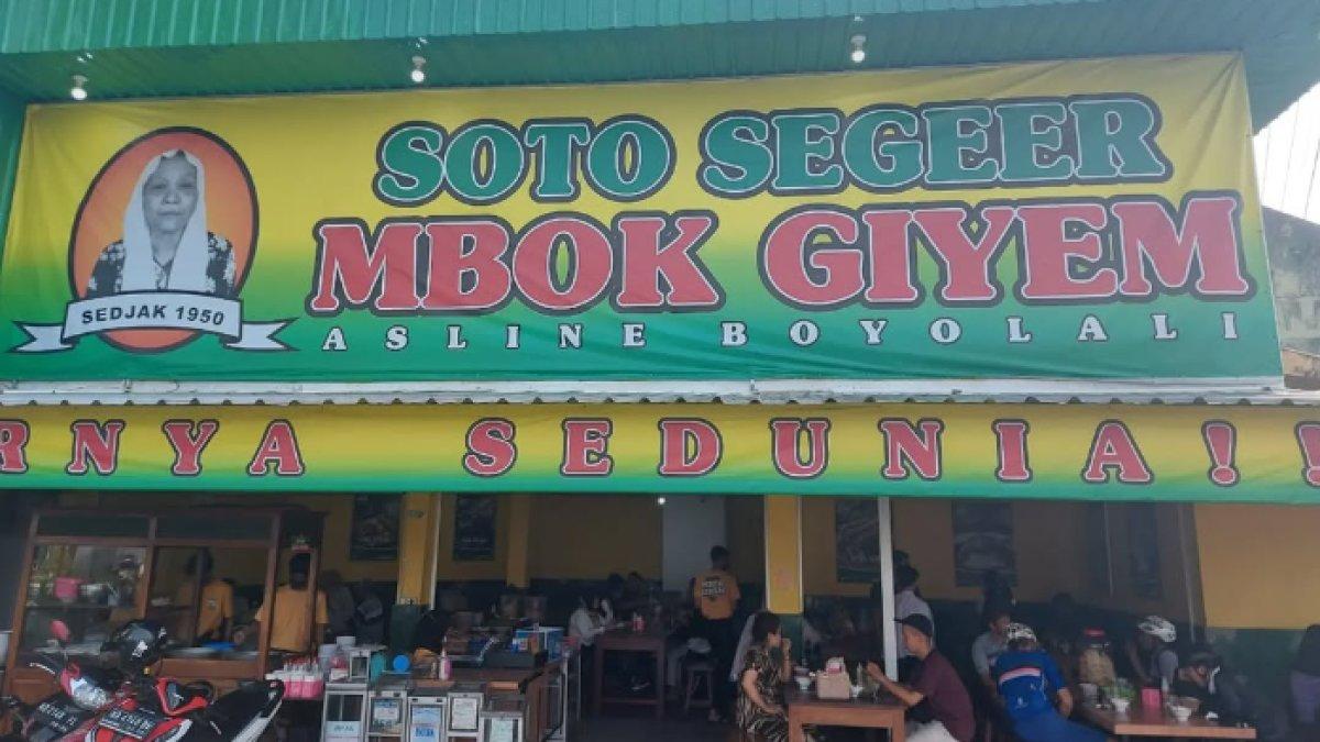 WARUNG SOTO POPULER: Legenda soto dari Boyolali